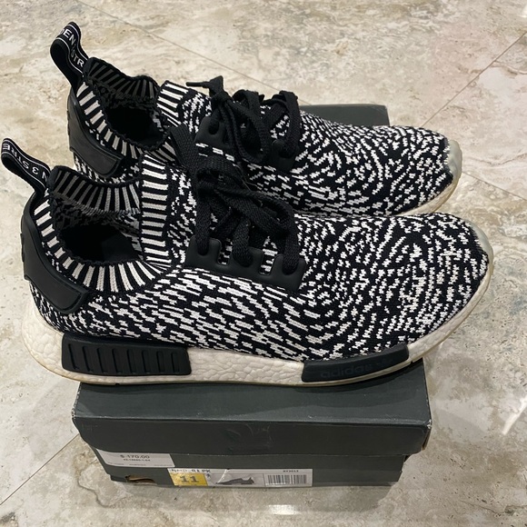 Adidas Originals Nmd R1 Pk Zebra Men's Adidas NMD R1 PK Original